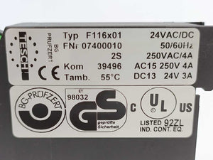 TESCH 07400010 F116x01 Safety Relay