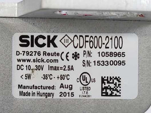 SICK 1058965 CDF600-2100 Wiring Module