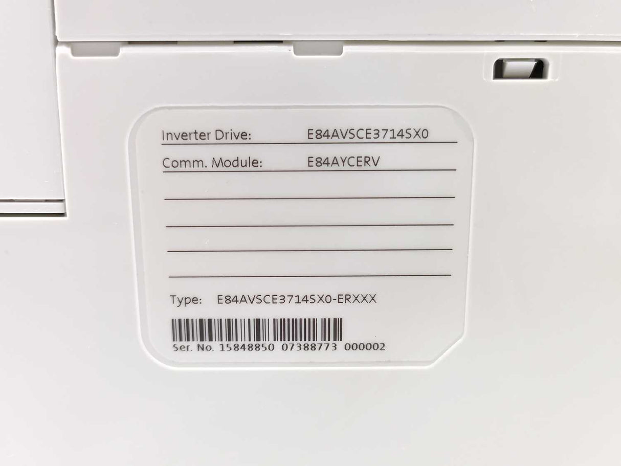 LENZE E84AVSCE3714SX0-ERXXX 15848850 8400 StateLine C 0,37kW Drive. Defective