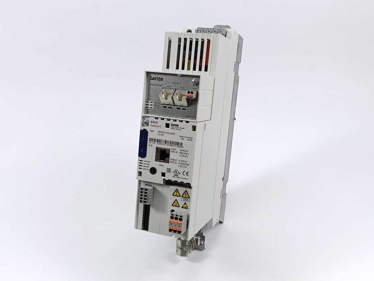 LENZE E84AVSCE1524SX0-ERXXX 15847917 8400 StateLine C 1,5kW Inverter Drive