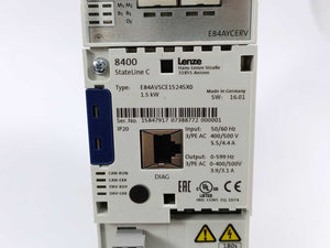LENZE E84AVSCE1524SX0-ERXXX 15847917 8400 StateLine C 1,5kW Inverter Drive