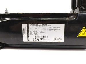 Schneider Electric SH30702P11A2122 SH070/60020/0/1/00/00/10/00/00 Servo Motor