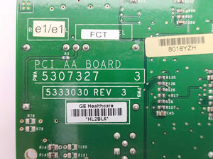GE Healthcare 5307327 PCI AA Board Rev. 3 w/ 5323076 PCI AA Extend Board Rev. 3