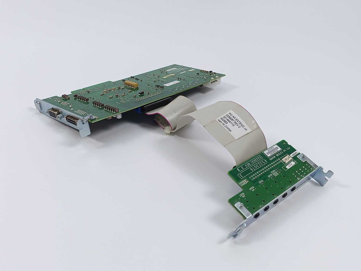 GE Healthcare 5307327 PCI AA Board Rev. 3 w/ 5323076 PCI AA Extend Board Rev. 3