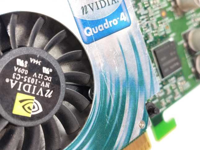 NVIDIA 180-10152-0000-A03 Quadro4 Dual DVI AGP 8x Video Graphics Card