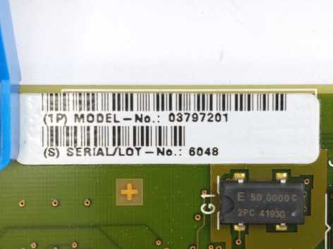 Siemens 03797201 K5006 D2.E4 PCI Controller Card