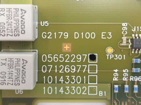 Siemens 05652297 G2179 D100 XCSPCI Acquisition Board