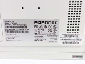 Fortinet FWF-40F-E-BDL-950-36 FORTIWIFI-40F Desktop Hardware Firewall Unit