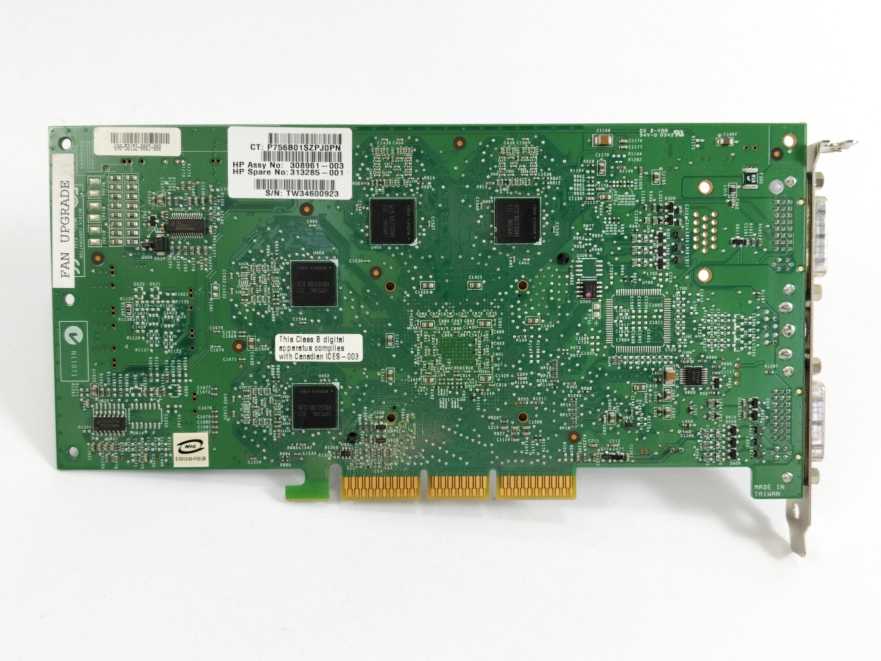 NVIDIA 180-10152-0000-A02 QUADRO4 Dual DVI Graphics Card