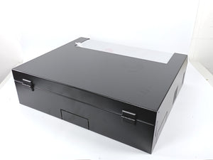 Digitus DN-19 04U-PB-B 5U Slim Line Wall Mount Cabinet, Black (RAL 9005)