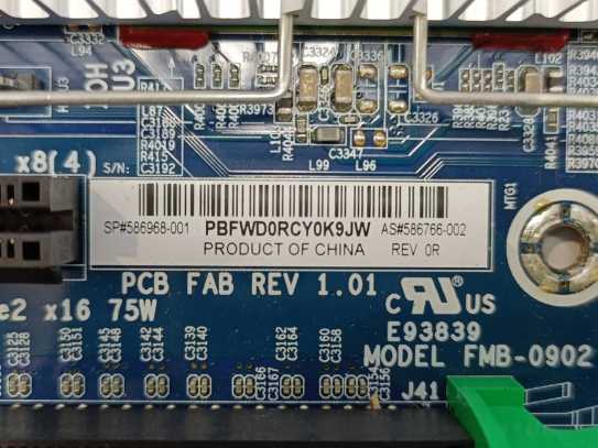 HP 586766-002 Z240 Tower Workstation Motherboard, FMB-0902