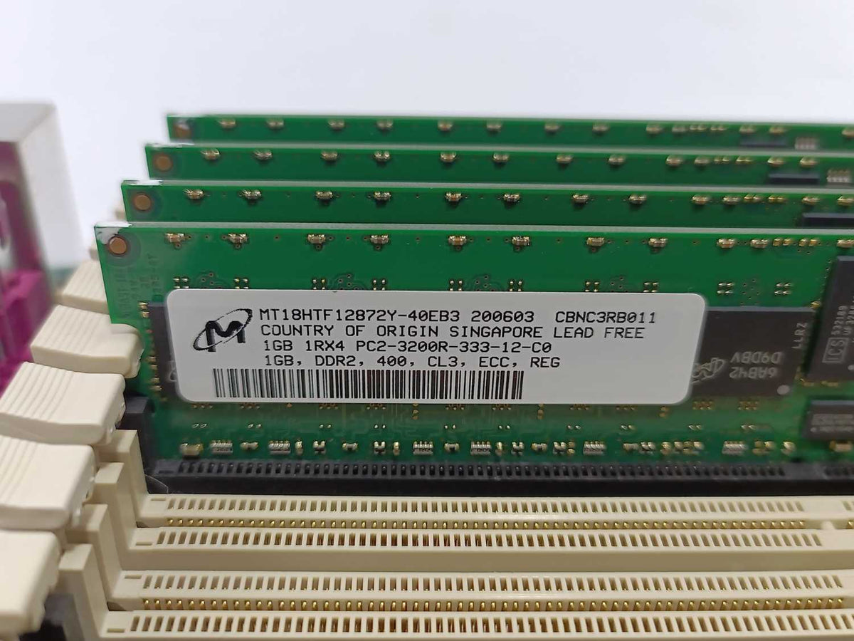 HP 409647-001 AS: 347241-005. Dual Socket 604 Intel Xeon Workstation Motherboard