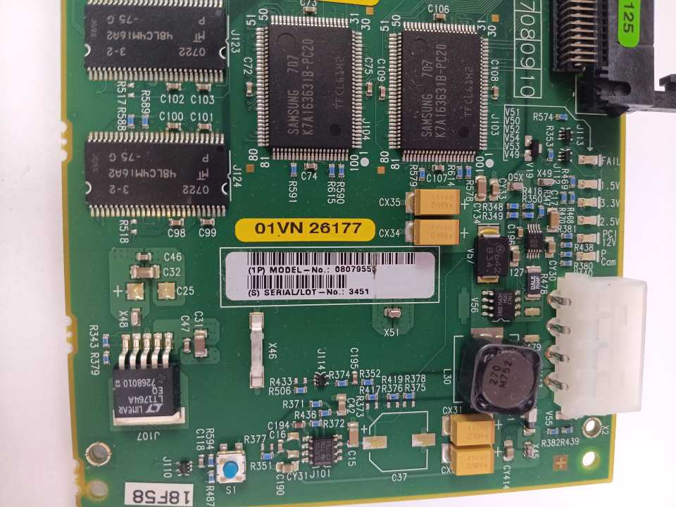Siemens 80 79 555 066 E1 CIPP Circuit Board (PCI Card)