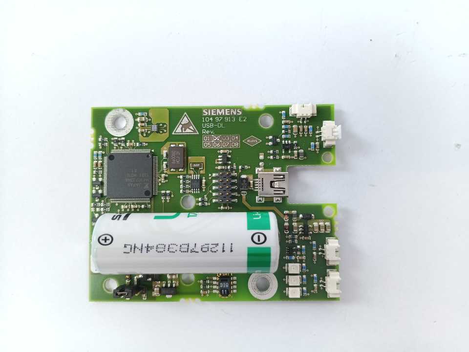 Siemens 104 97 913 E2 USB-DL Circuit Board, Rev.2, 01E126139