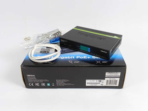 TRENDnet TPE-TG50g/A 5-Port Gigabit PoE+ Switch, H/W:V2.2R