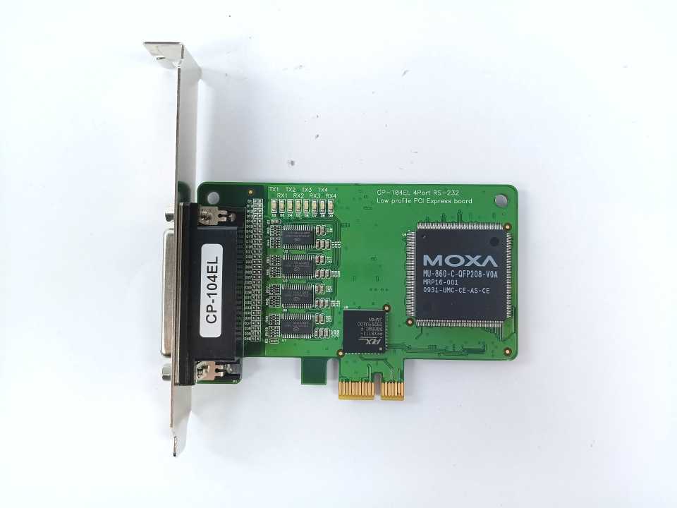Moxa CP-104EL 4-Port RS-232 PCI Express Serial Card