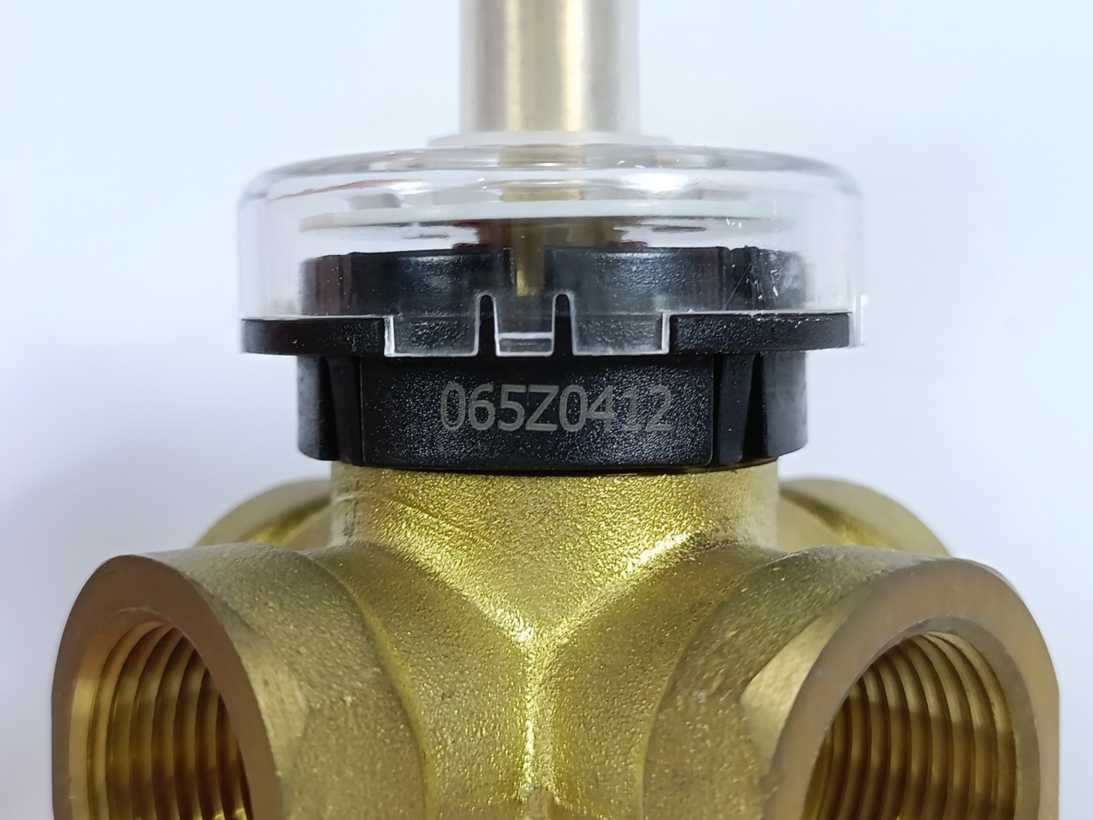 Danfoss 065Z0412 HRB 4-Way Rotary Valve, HRB 4, PN 10, DN 20, 4 m³/h, Rp 3/4