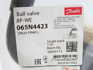 Danfoss 065N4423 JIP-WE Ball Valve