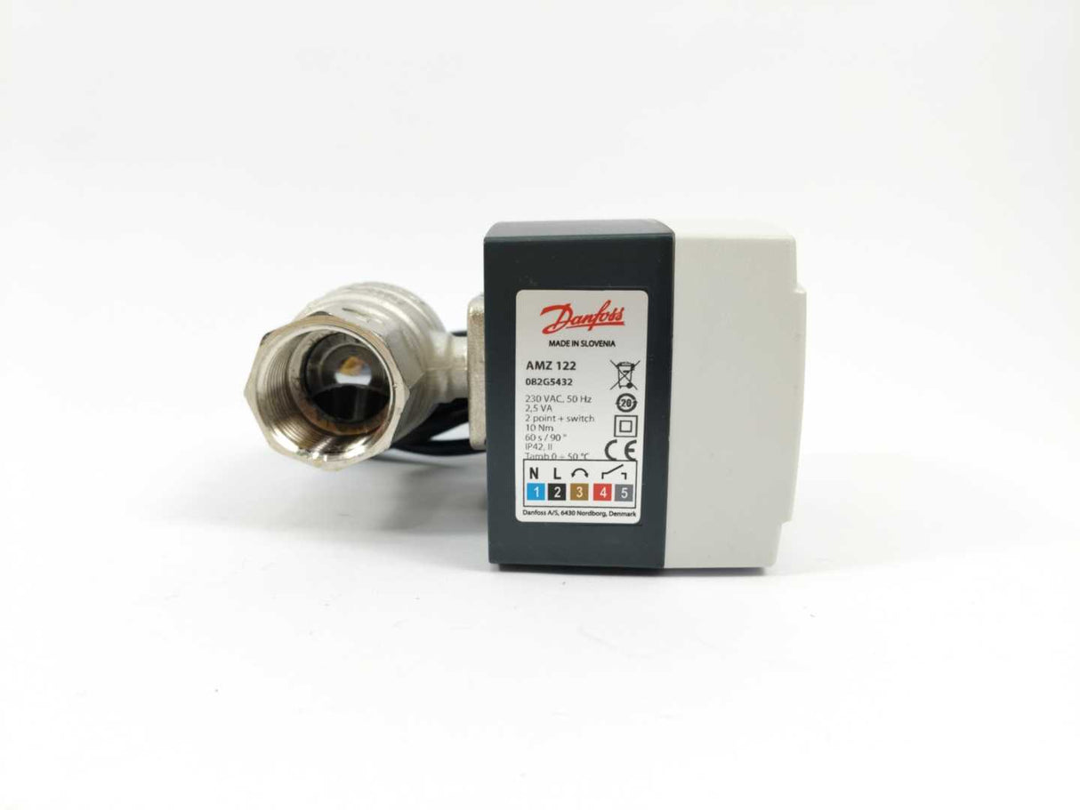 Danfoss 082G5432 AMZ 122 Actuator with Ball Valve DN25 230VAC