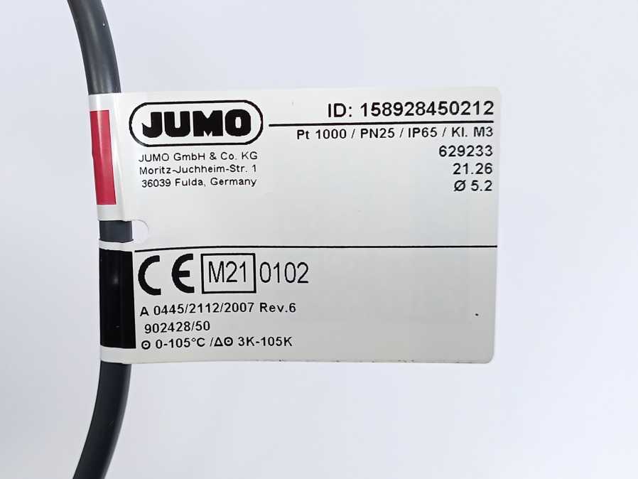 Danfoss 014U0009 Energy Meter, SonoSafe 10, DN20, 130mm