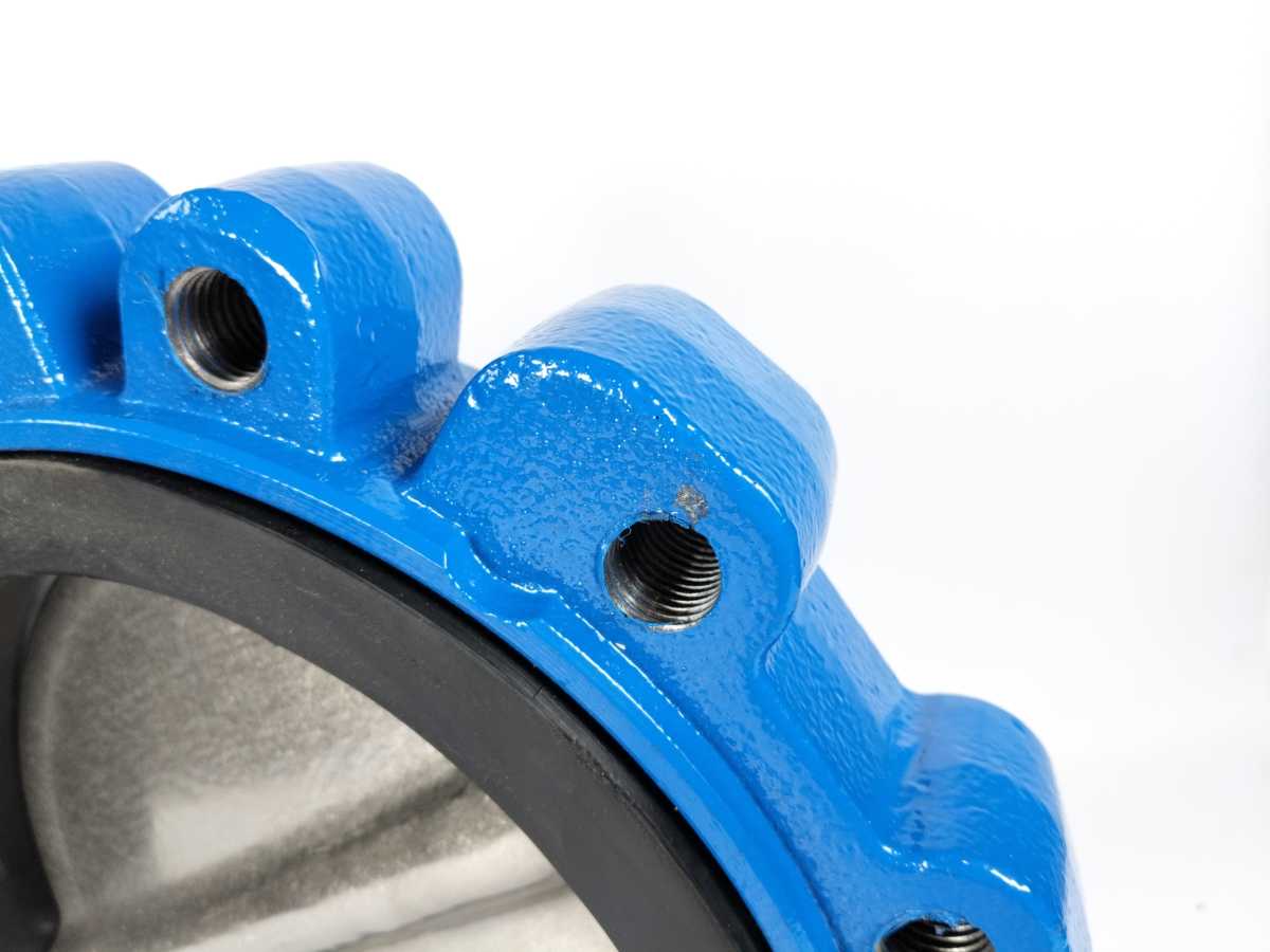 Danfoss 065B7406 Butterfly Valve, VFY-LG, PN 16, DN 200, Lug, w/ gearbox