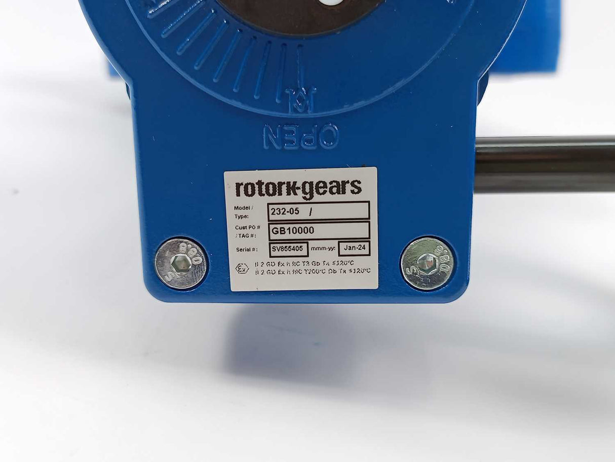 Danfoss 065B8433 Butterfly Valve, VFY-LG, PN 16, DN 100, w/ Gearbox