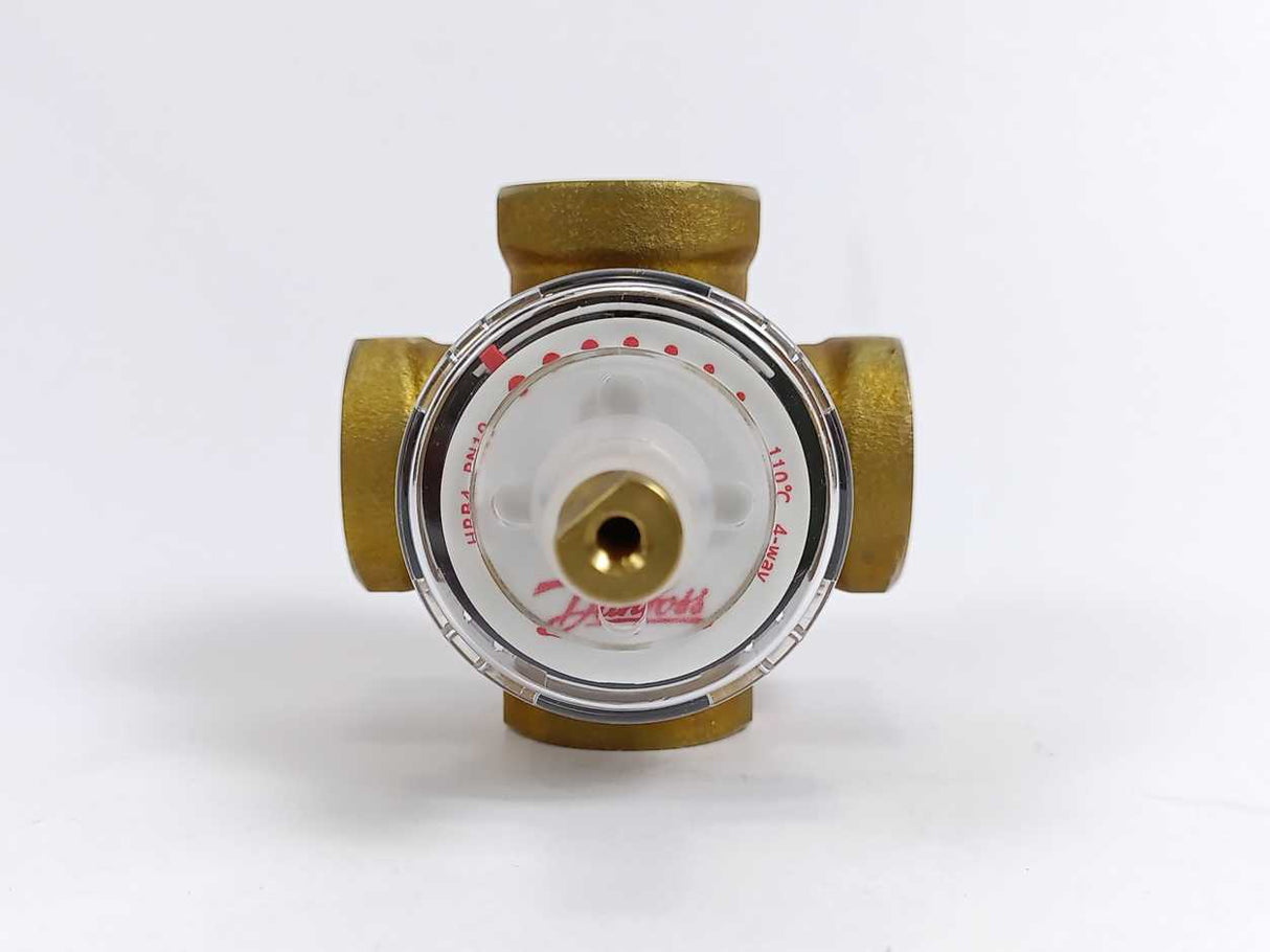Danfoss 065Z0413 HRB 4-Way Rotary Valve. HRB 4, PN 10, DN 20, 6.3 m³/h, Rp 3/4