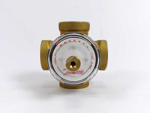 Danfoss 065Z0413 HRB 4-Way Rotary Valve. HRB 4, PN 10, DN 20, 6.3 m³/h, Rp 3/4