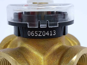 Danfoss 065Z0413 HRB 4-Way Rotary Valve. HRB 4, PN 10, DN 20, 6.3 m³/h, Rp 3/4