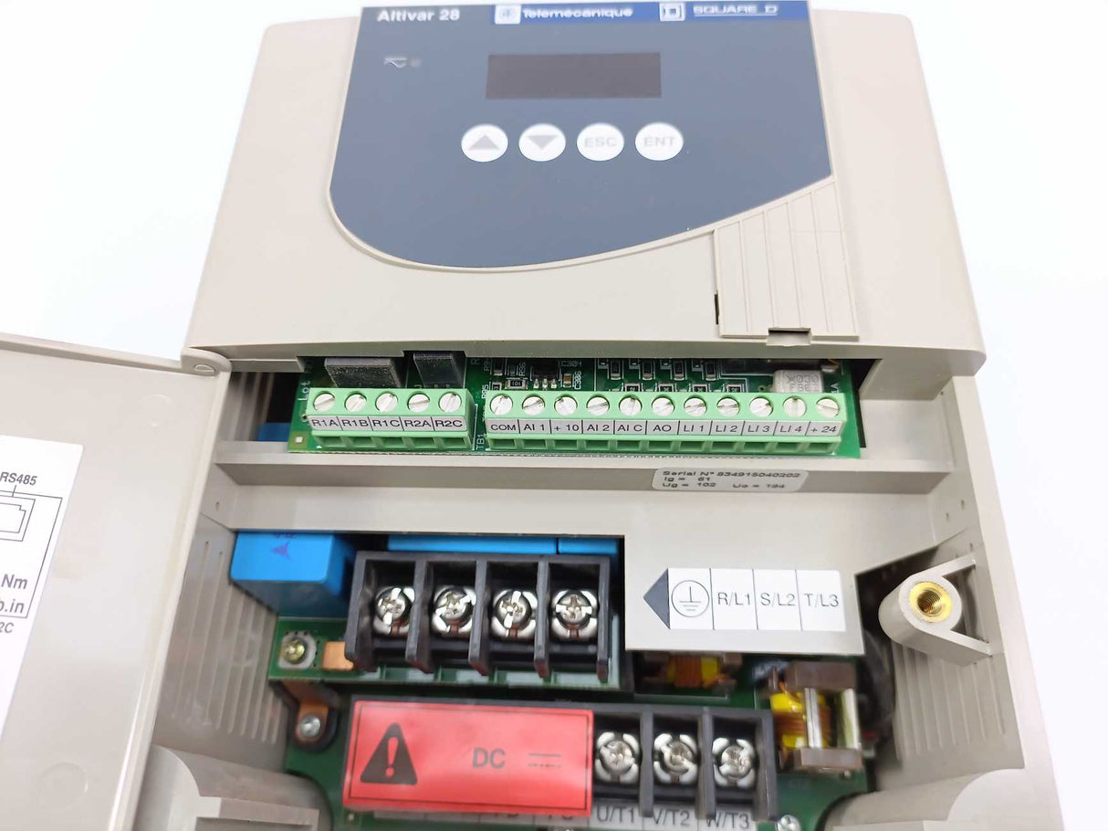 TELEMECANIQUE ATV28HU29N4 Altivar 28 Frequency Inverter, 1.5kW / 2HP