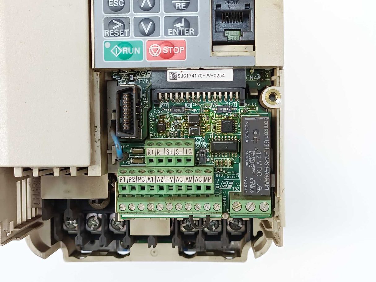 YASKAWA CIMR-VB4A0005BBA Variable Frequency Drive, 2.2kW/1.5kW