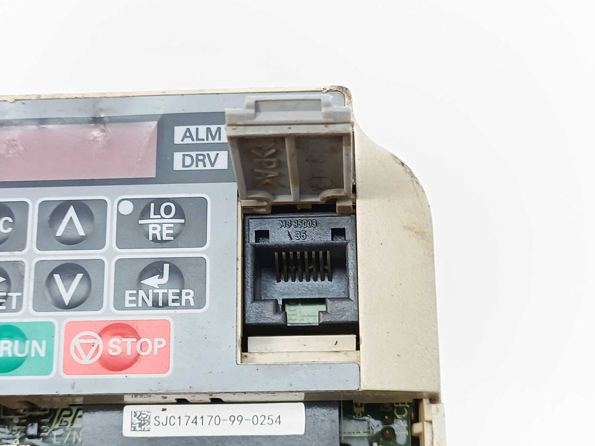 YASKAWA CIMR-VB4A0005BBA Variable Frequency Drive, 2.2kW/1.5kW