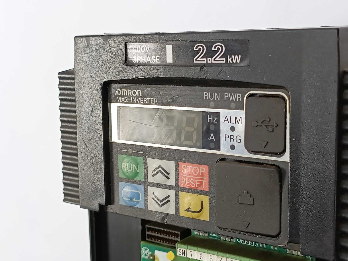 OMRON MX2-A4022-E WJ200-022HFE Inverter, 2.2kW
