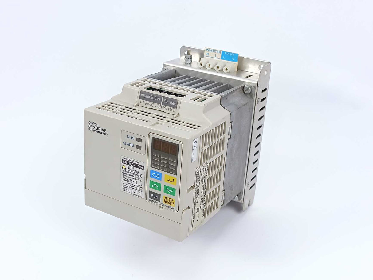 OMRON 3G3EV-AB007M-CE Sysdrive 3G3EV Inverter, 0,75kW