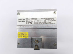 berger Lahr WS5-9.08100 Stepper Motor Drive 600 VA, 230-240 V, 50-60Hz