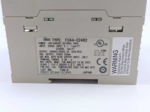 Idec FC4A-C24R2 MicroSmart 100-240VAC 50/60Hz 40VA