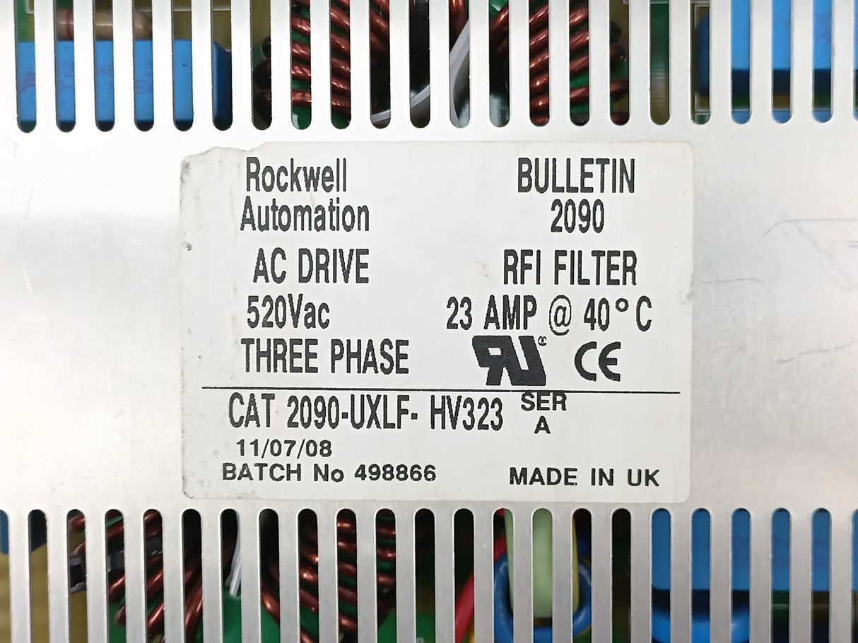 Rockwell Automation 2090-UXLF-HV323 Ultra Series 23A AC Line Filter