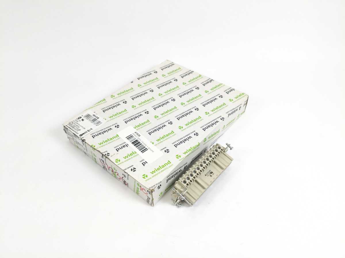 Wieland 72.310.2453 690V 16A Male Insert BAS STS 24 2.5 69 10 Pcs.