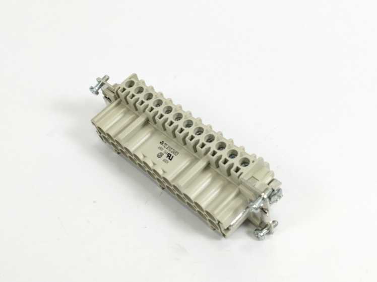 Wieland 72.310.2453 690V 16A Male Insert BAS STS 24 2.5 69 10 Pcs.