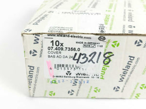 Wieland 07.409.7356.0 Cover BAS AD DA 24 10pcs.