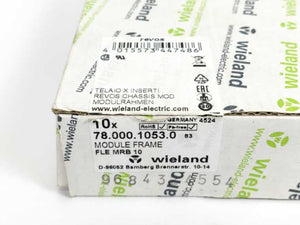 Wieland 78.000.1053.0 Module Frame FLE MRB 10, 10pcs batch