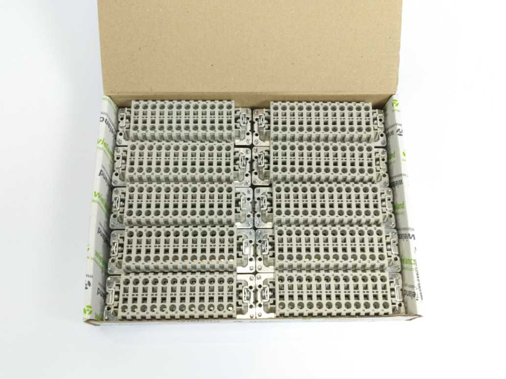 Wieland 70.500.2453.0 Female Insert BAS BUF 24 2,5 50 10pcs.