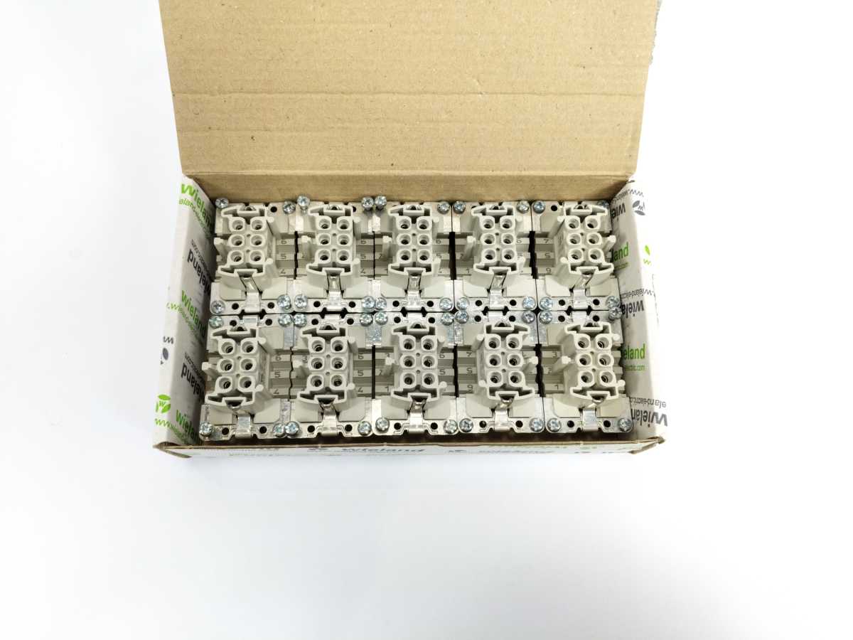 Wieland 70.300.0640.0 Female Insert BAS BUS 6 2.5 50 10pcs.