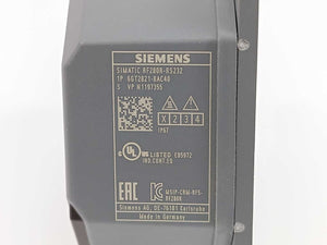 Siemens 6GT2821-8AC40 SIMATIC RF280R-RS232 RF Reader