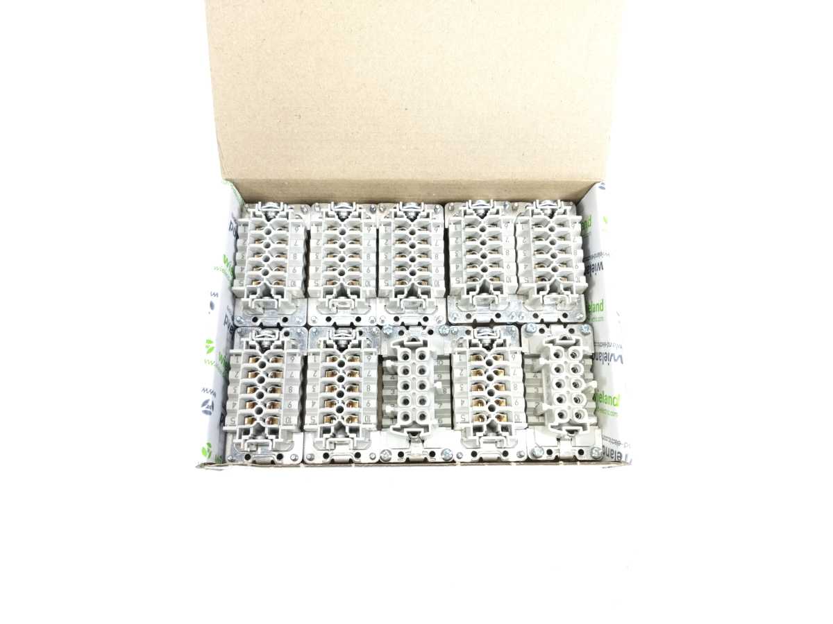 Wieland 70.300.1040.0 Female Insert BAS BUS 10 2,5 50 10pcs batch