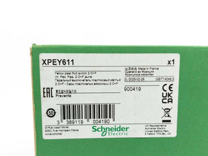 Schneider Electric XPEY611 Yellow Plast Foot Switch 2 O+F