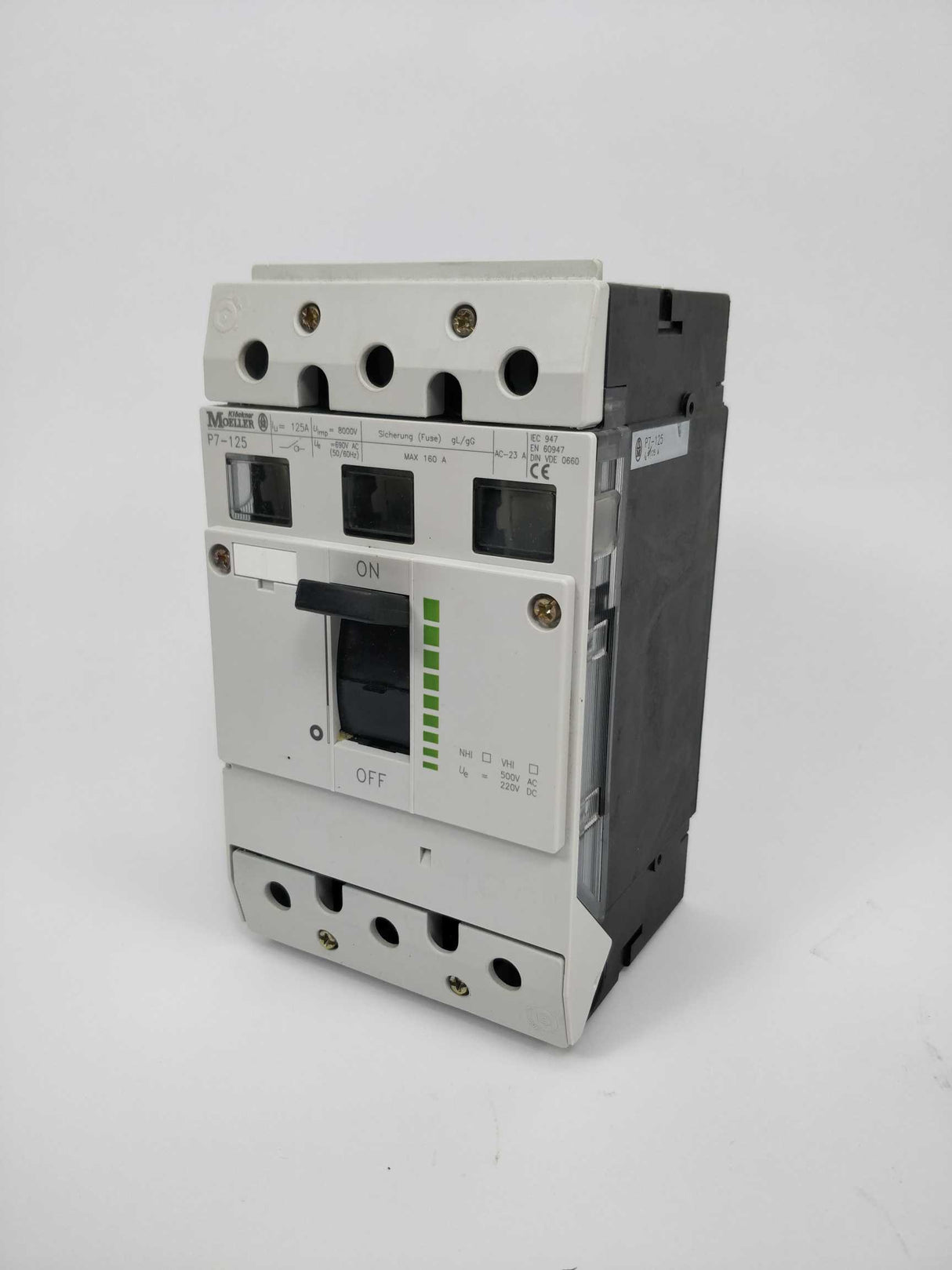 MOELLER P7-125 Molded Case Disconnect Switch