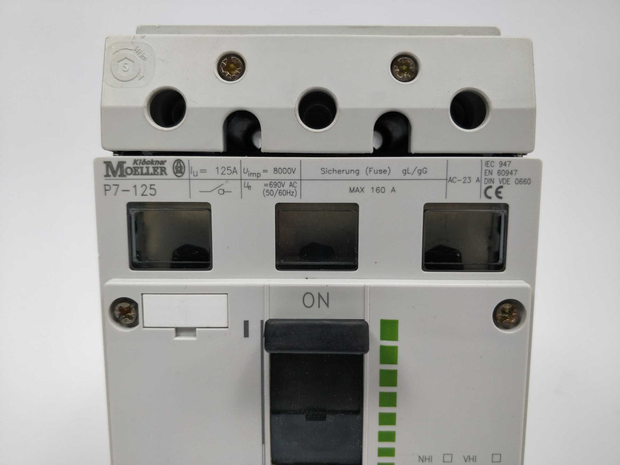 MOELLER P7-125 Molded Case Disconnect Switch