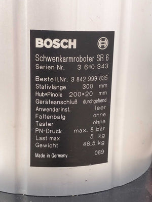 Bosch SR 6 turboscara 3842999835
