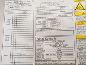 Denso RC7M-HSG4BA-BP Robot Controller HSS-45452G